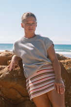 Load image into Gallery viewer, Organic Ladies Sunshine Stripe Knit Skirt
