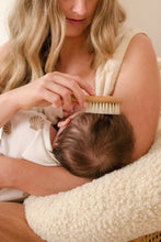 Load image into Gallery viewer, Wooden Baby Brush + Comb Set
