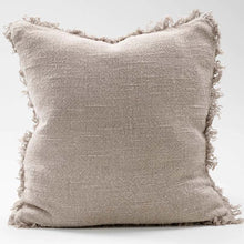 Load image into Gallery viewer, Bedouin Linen Cushion - Natural
