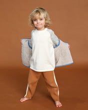 Load image into Gallery viewer, Quilted Reversible Vest - Denim &amp; Paint
