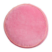 Load image into Gallery viewer, Castilo Round Velvet Cushion - Rosewater
