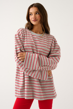 Load image into Gallery viewer, Harley Long Sleeve - Grey Marle Stripe
