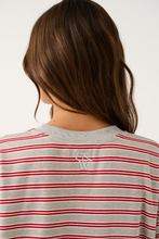 Load image into Gallery viewer, Harley Long Sleeve - Grey Marle Stripe
