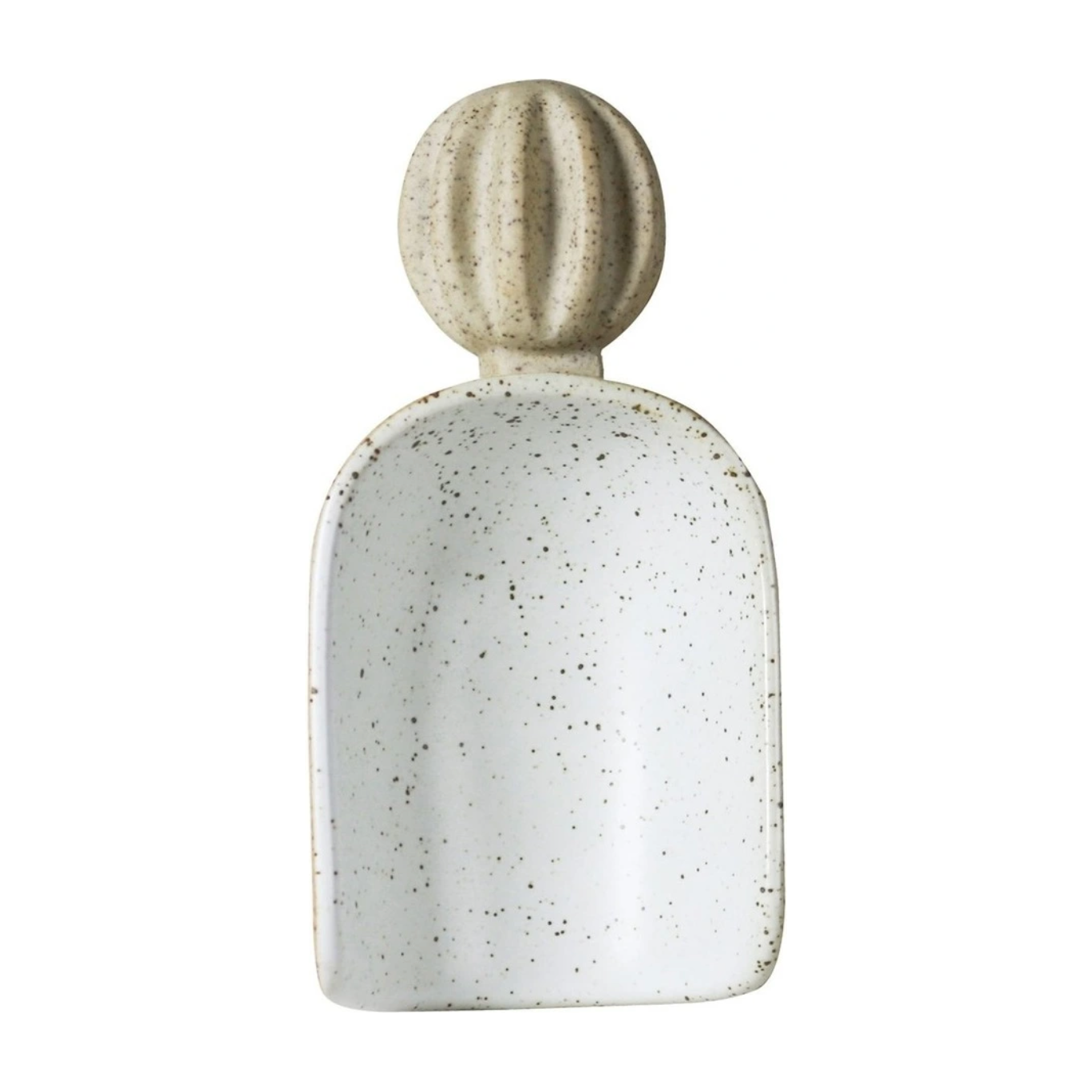 Ceramic Multipurpose Scoop - White Speckle